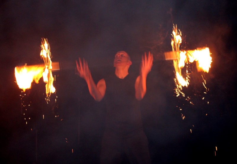 Feuervariete Feuershow Cedrus Inflamnia Hochzeit 1