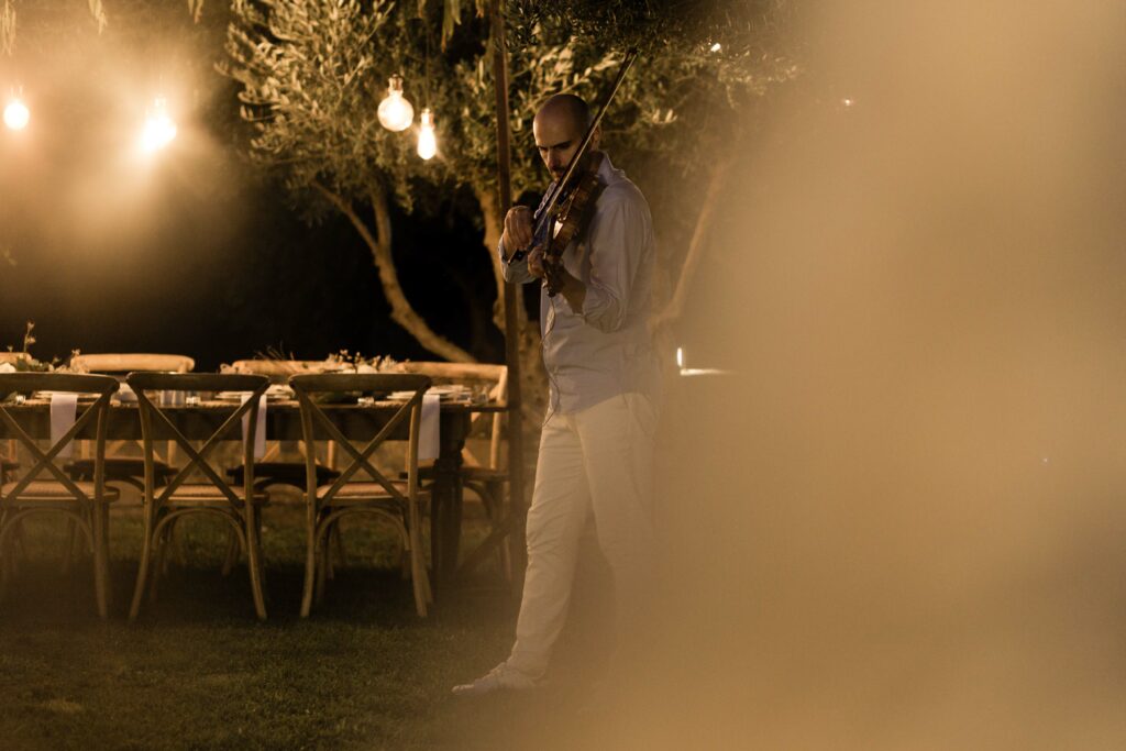 Violinist Kreta Hochzeit